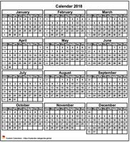 2008 calendar to print, mini format 3x4