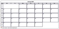 Calendar january 2020