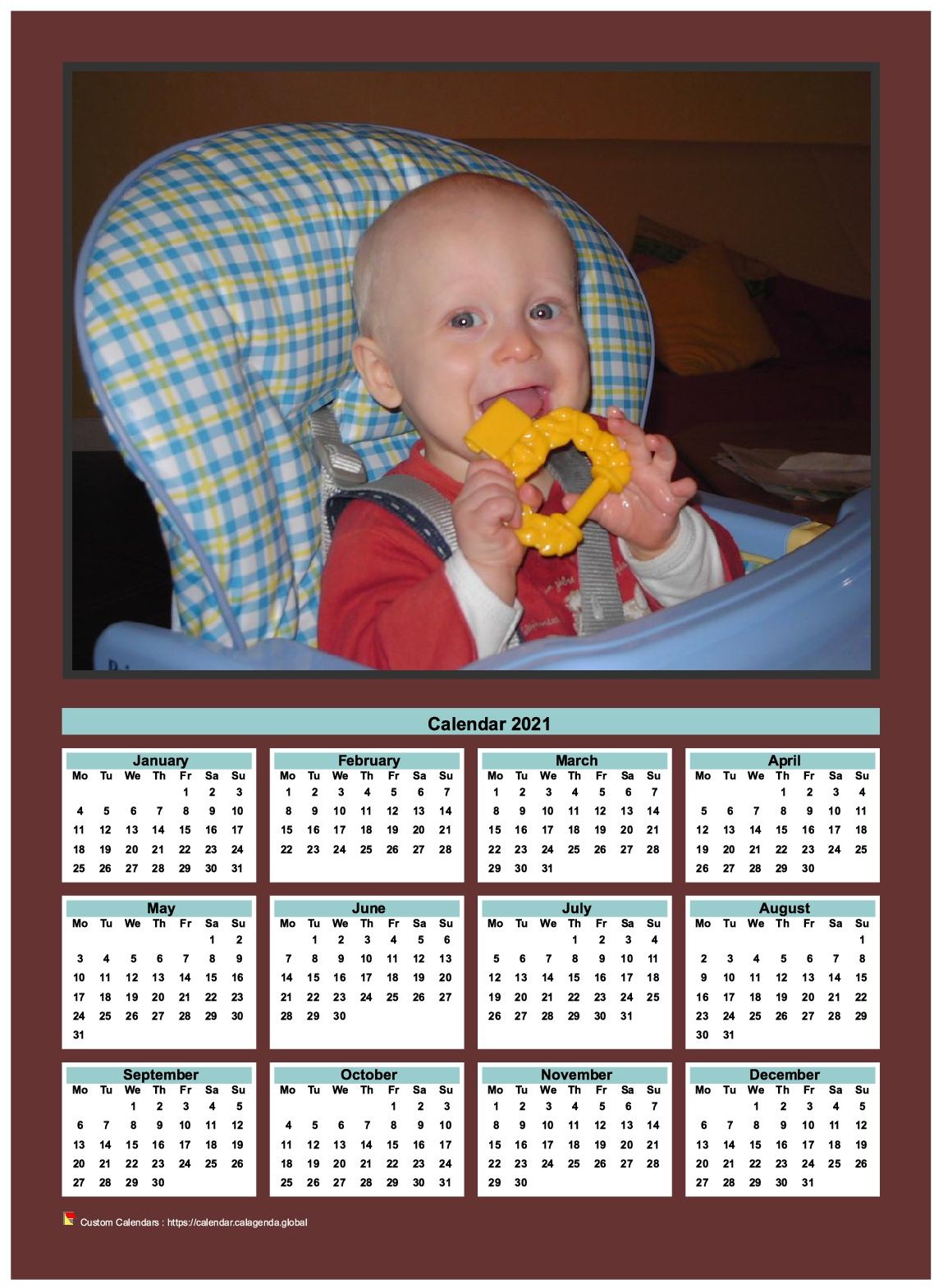 Family Photo Calendar