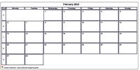 Calendar february 2023