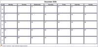 Calendar December 2026