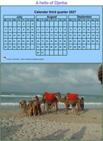 2027 quarterly calendar format portrait with photo