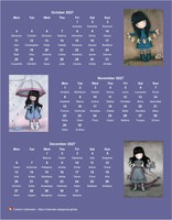 2027 quarterly calendar with photo gorjuss